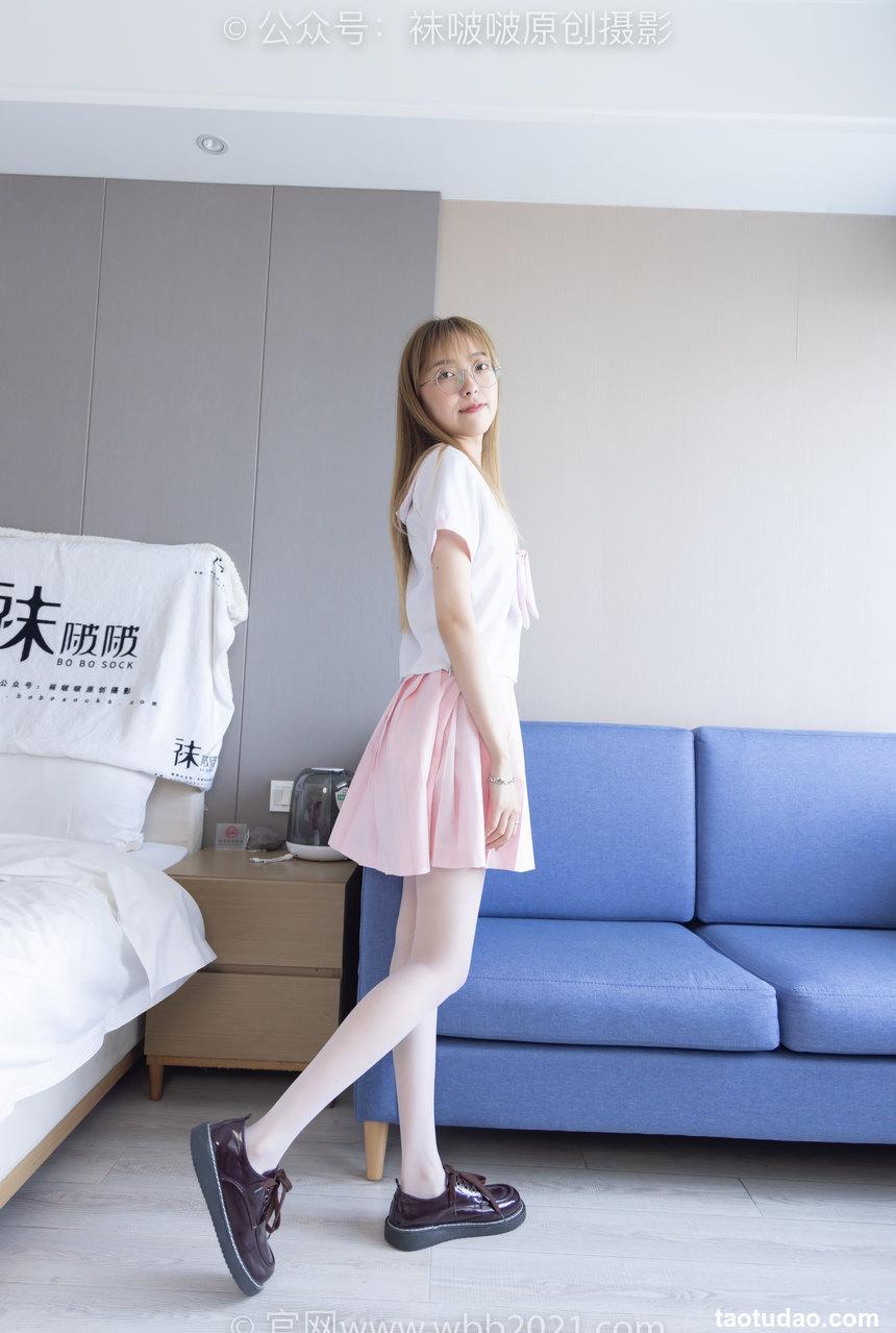 [BoBoSocks袜啵啵]NO.238 稚予-皮鞋、白丝、JK制服[153P+1V／5.69GB]