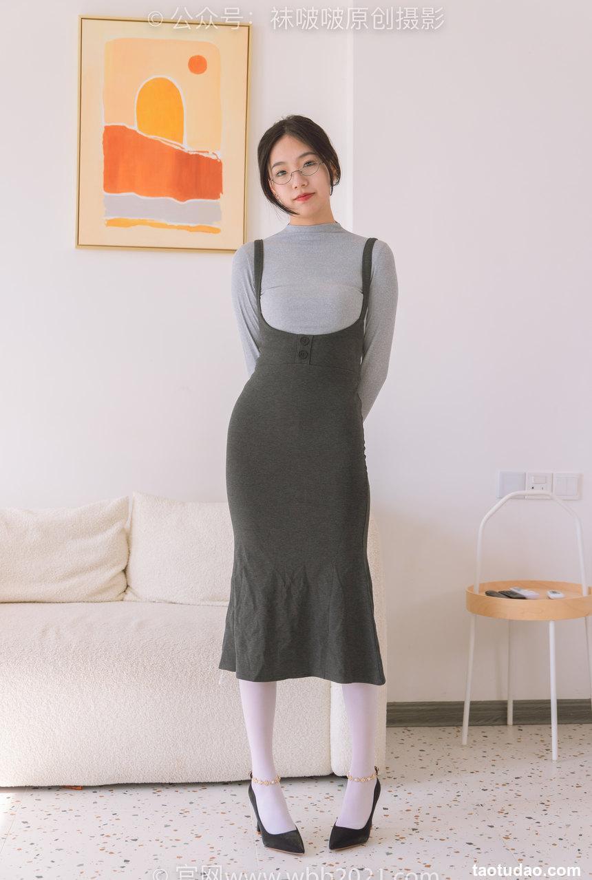 [BoBoSocks袜啵啵]NO.242 小甜豆-高跟鞋、厚白丝[140P+1V／5.69GB]