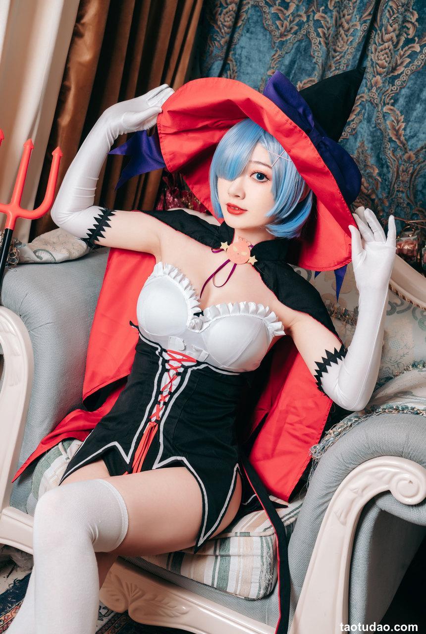 桃墨公子 - NO.03 万圣节的蕾姆 [22P-239MB]