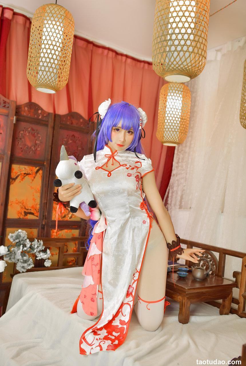 九曲Jean –  Unicorn Qipao[9P-54.7M]