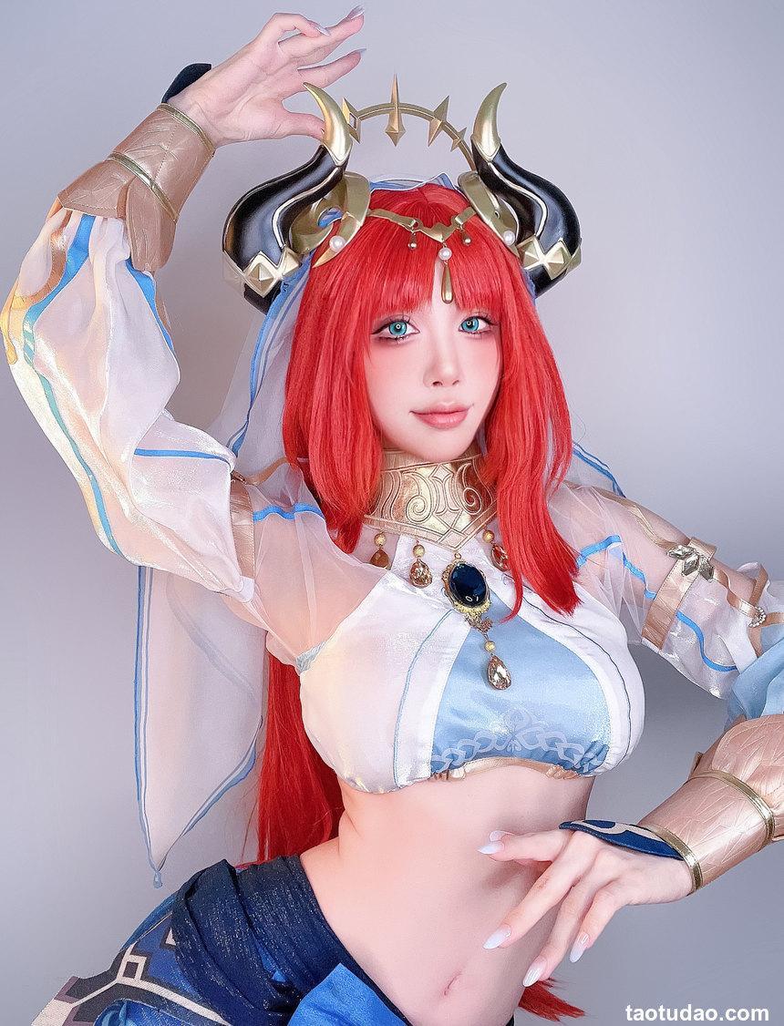 水淼aqua NO.146 原神妮露[26P-54MB]