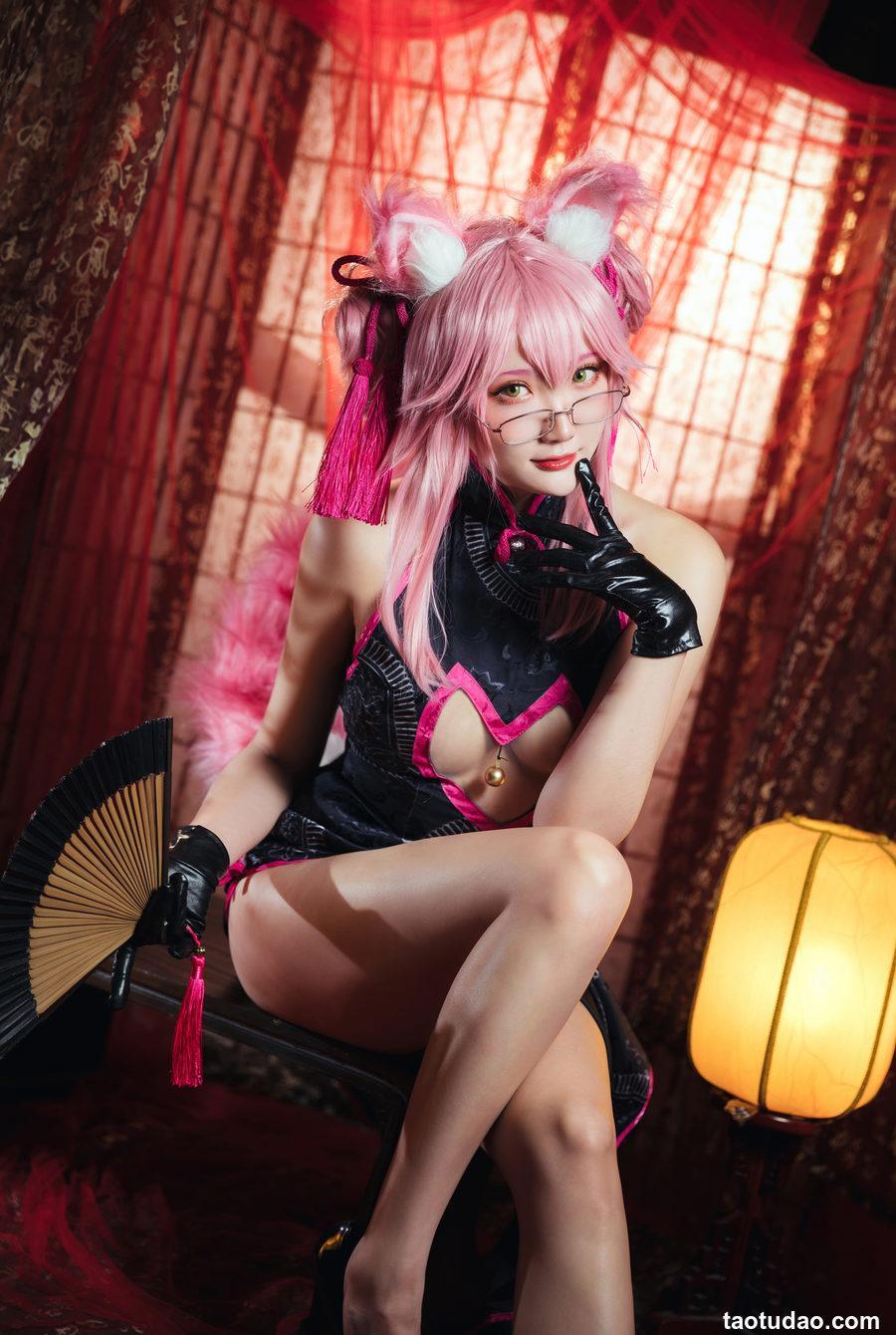 瓜希酱 高扬斯卡娅旗袍[20P-134MB]