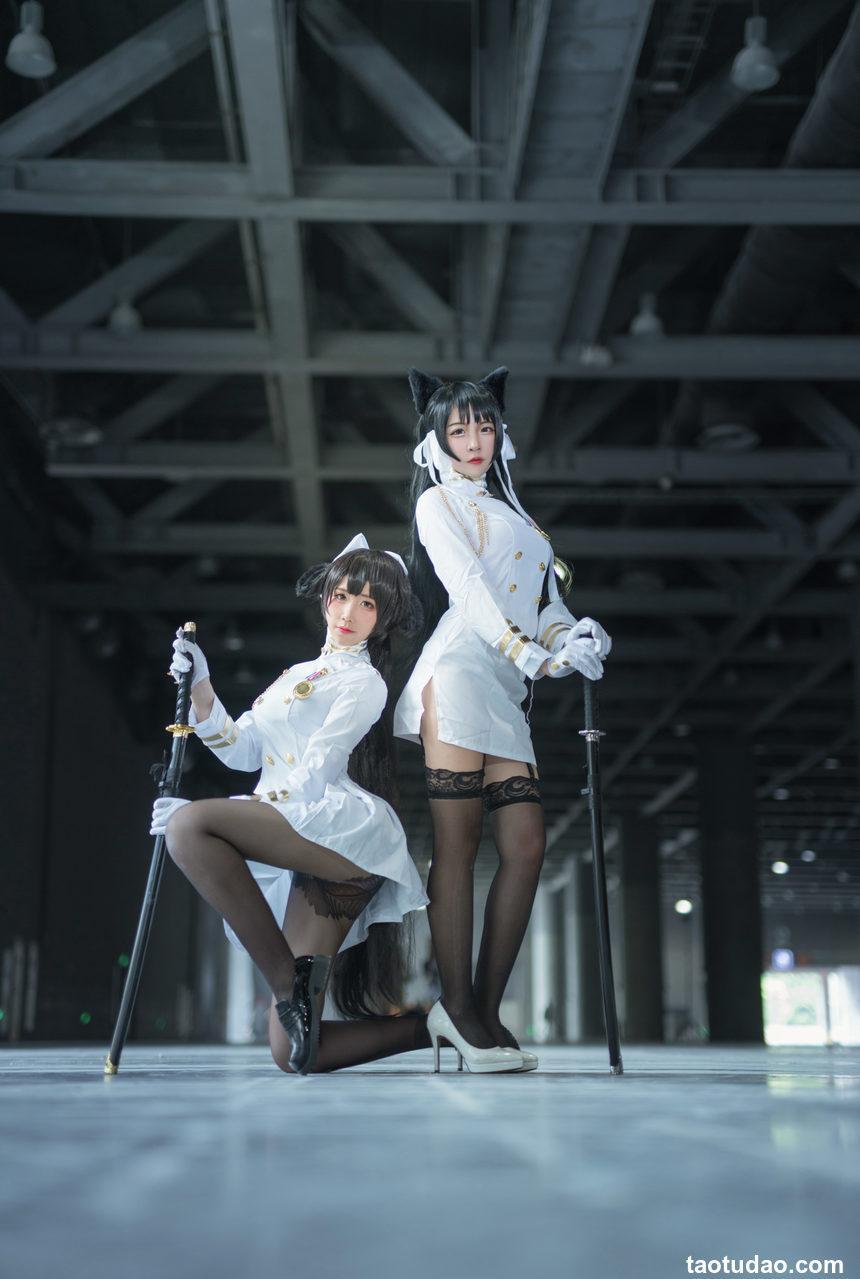 九曲Jean –  Atago & Takao[14P-81.9M]