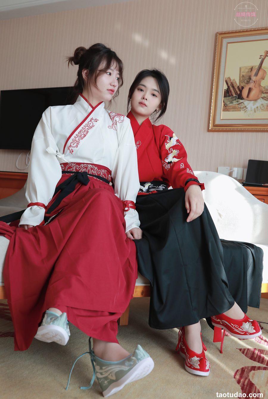 丝绮传媒-大哥和小明星古装丝足【图包+视频】（豪华版）[190+2V-7.276G]