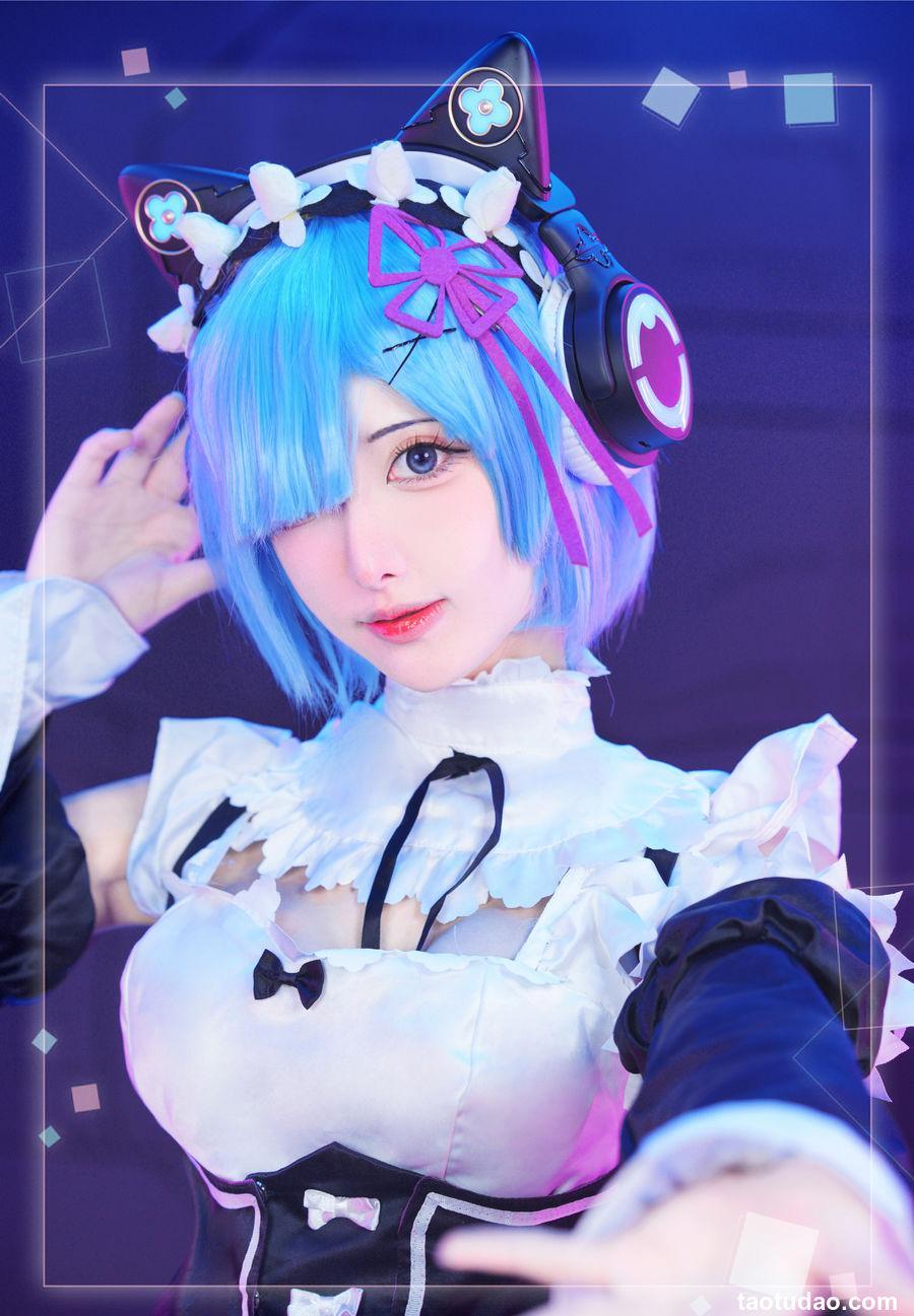 紫氯氯 - NO.17 蕾姆 [9P-24MB]