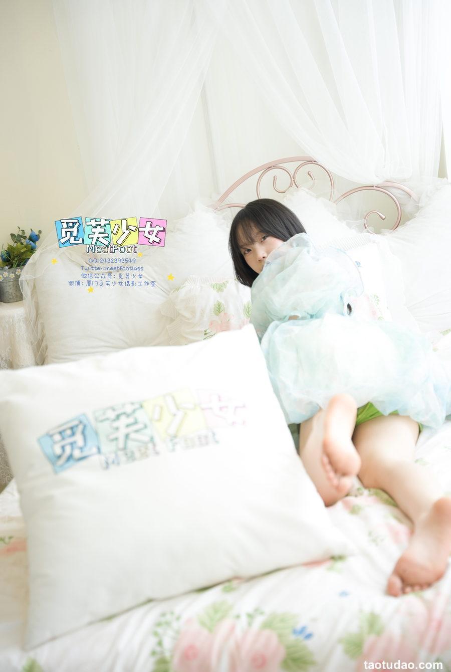 [觅芙少女]NO.033 小婉-一袭蓝色纱裙构筑今晚浪漫的梦境[249P+1V／5.61GB]
