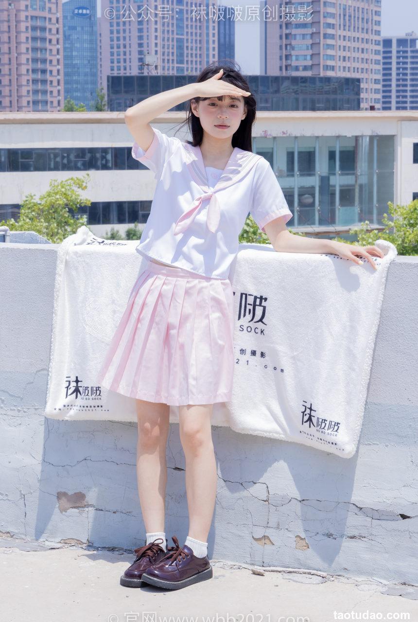 [BoBoSocks袜啵啵]NO.399 糯米-皮鞋、白棉袜、jk制服[145P+1V／6.34GB]