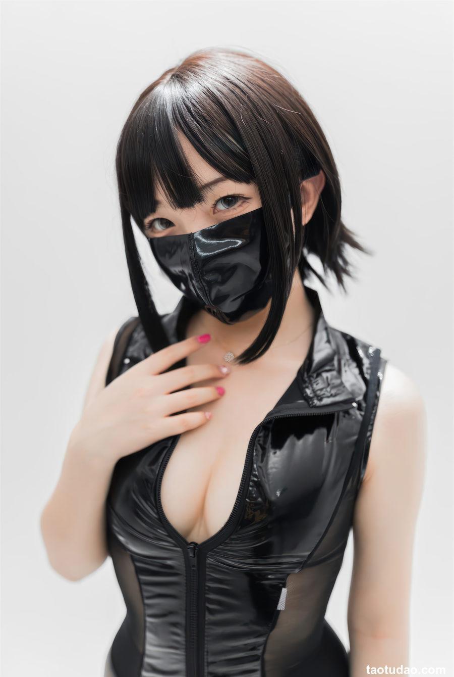 花铃 - 灰丝皮衣 [73P-286MB]