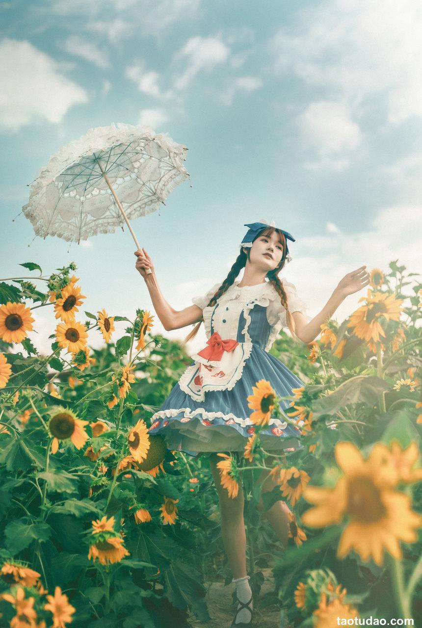 兔子Zzz不吃胡萝卜 - NO.90 甜甜向日葵女孩 [31P-311MB]