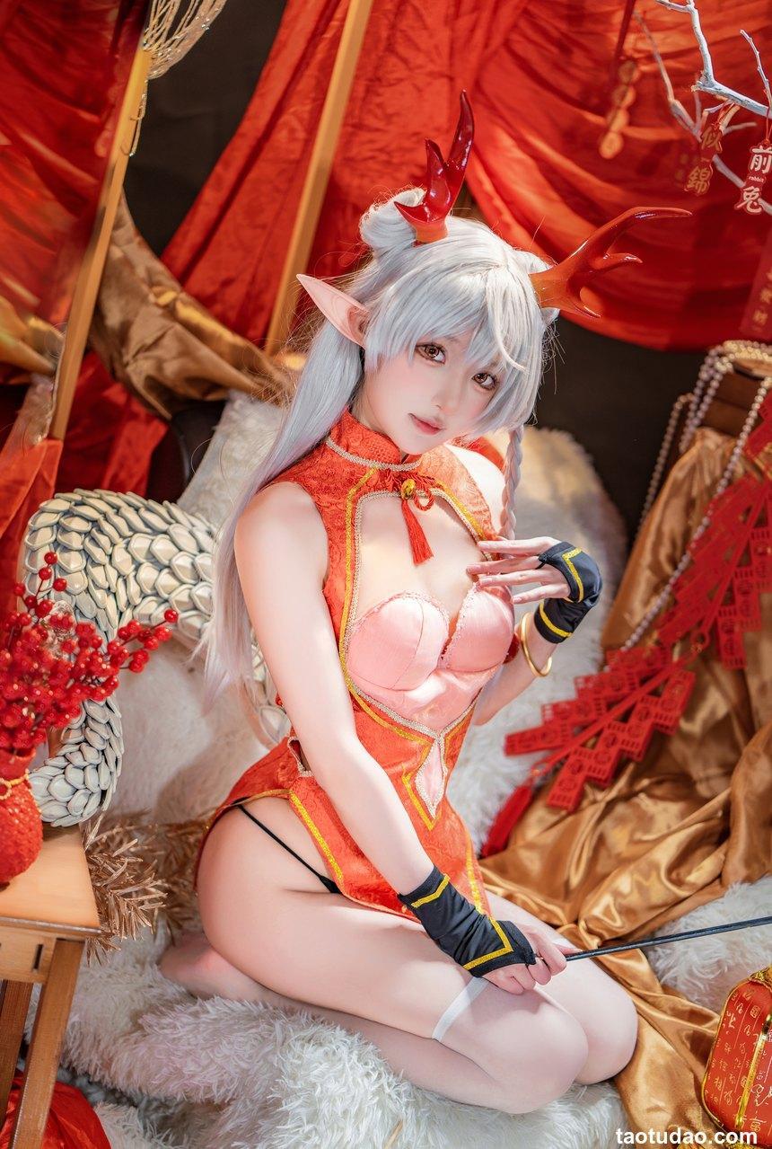 阿包也是兔娘 -  新春贺图 龙妹 [45P+1V-1.24GB]