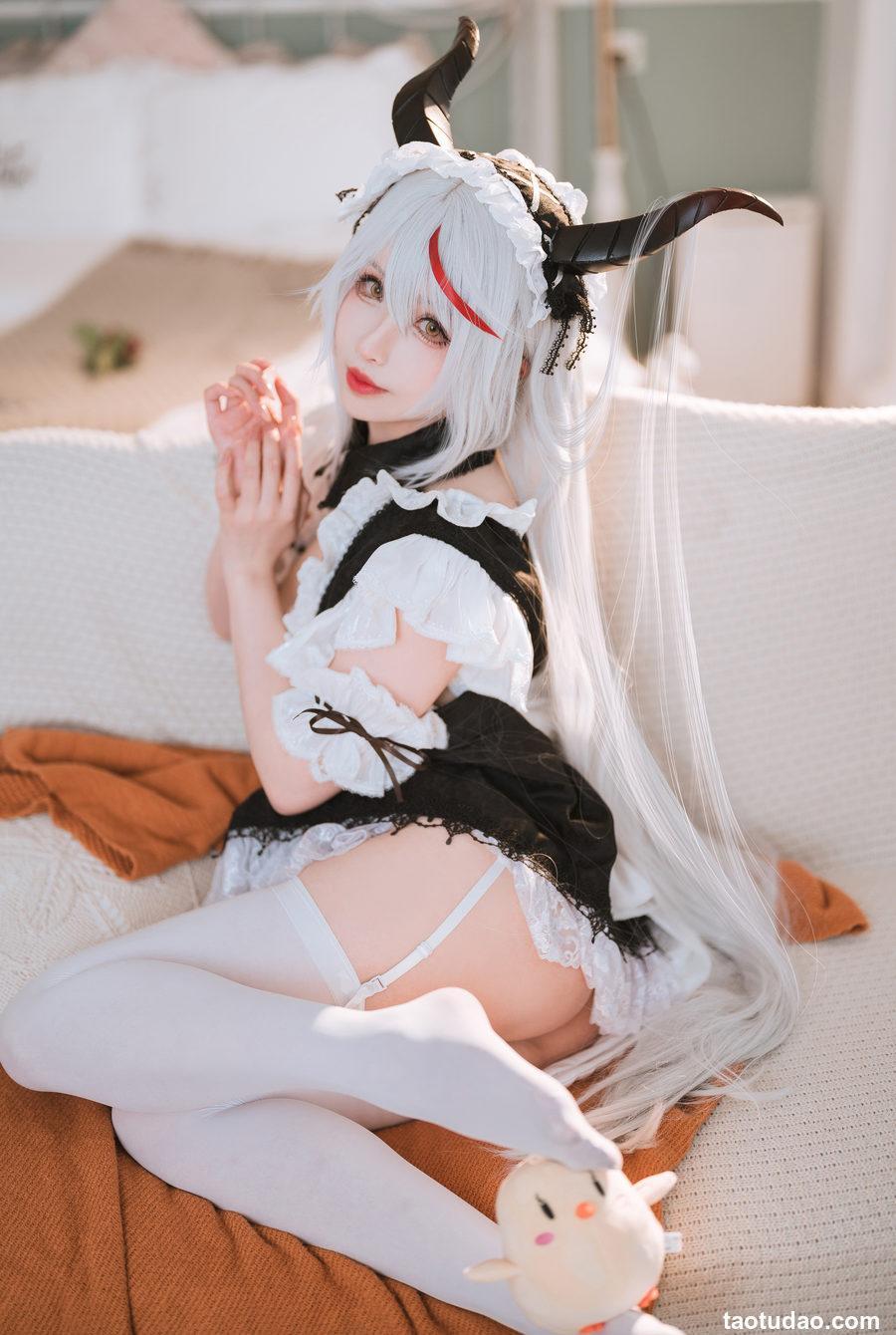 rioko凉凉子 No.123-妄想航线 港区的龙女仆 [30P-344MB]