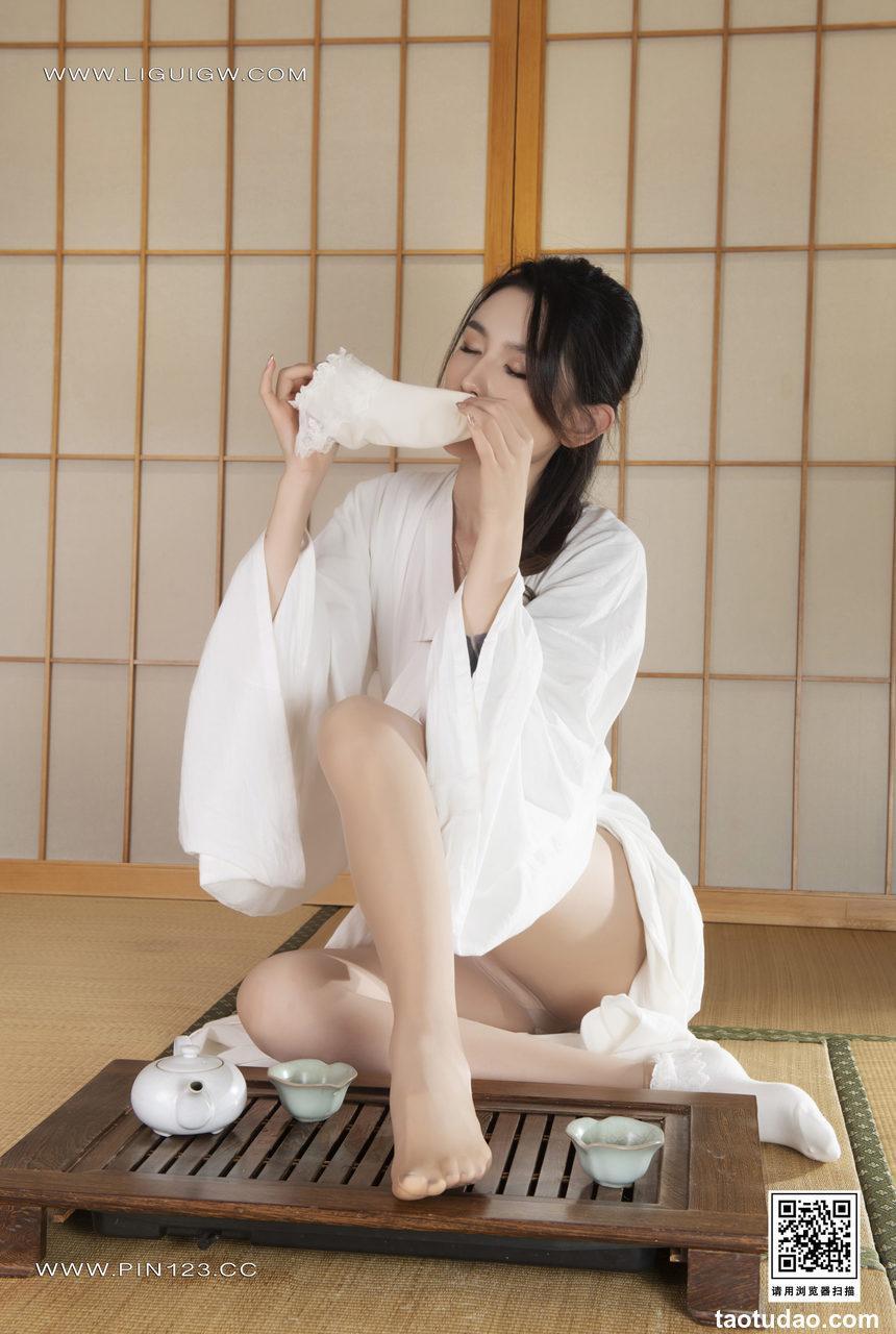 [Ligui丽柜] 2024.05.27 《古韵茶香》甜甜 [76+1P-74M]