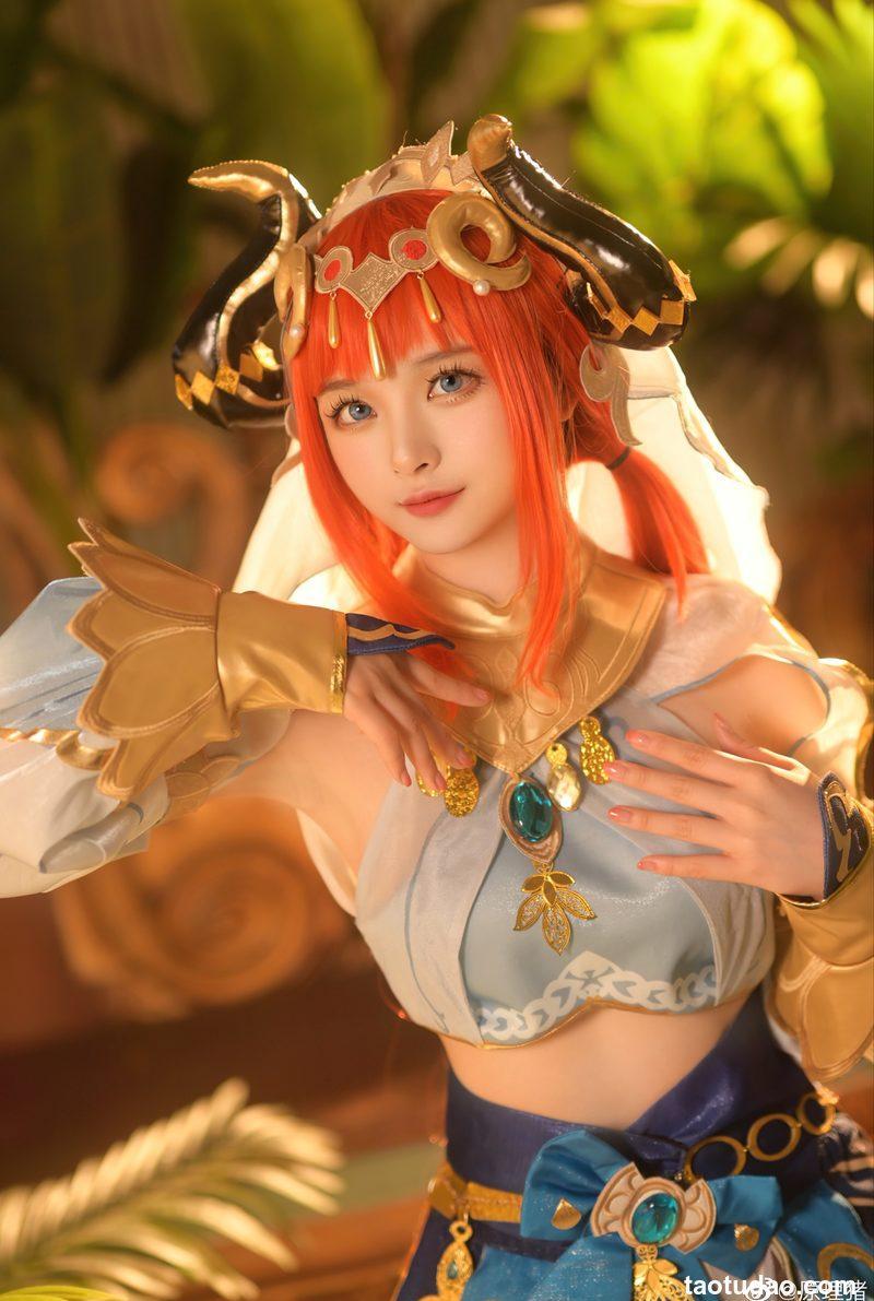 白莉爱吃巧克力 - 原理猪 原神-妮露 [10P-416MB]