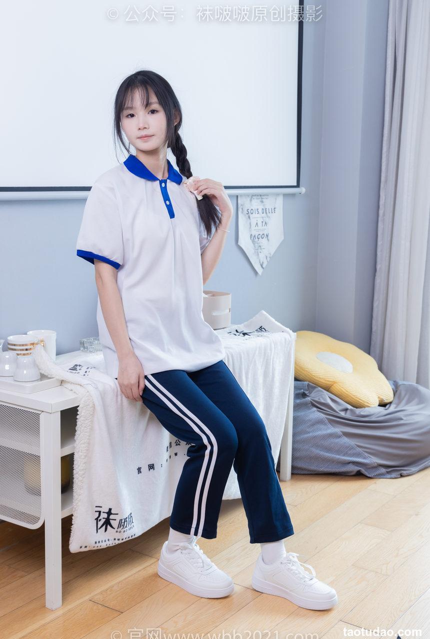 [BoBoSocks袜啵啵]NO.366 甜甜圈-三双板鞋、白棉袜、短白丝[150P+1V／6.13GB]