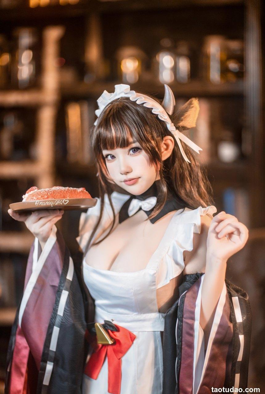 七七娜娜子 NO.12 樫野牛牛女仆 [42P+7V-363MB]