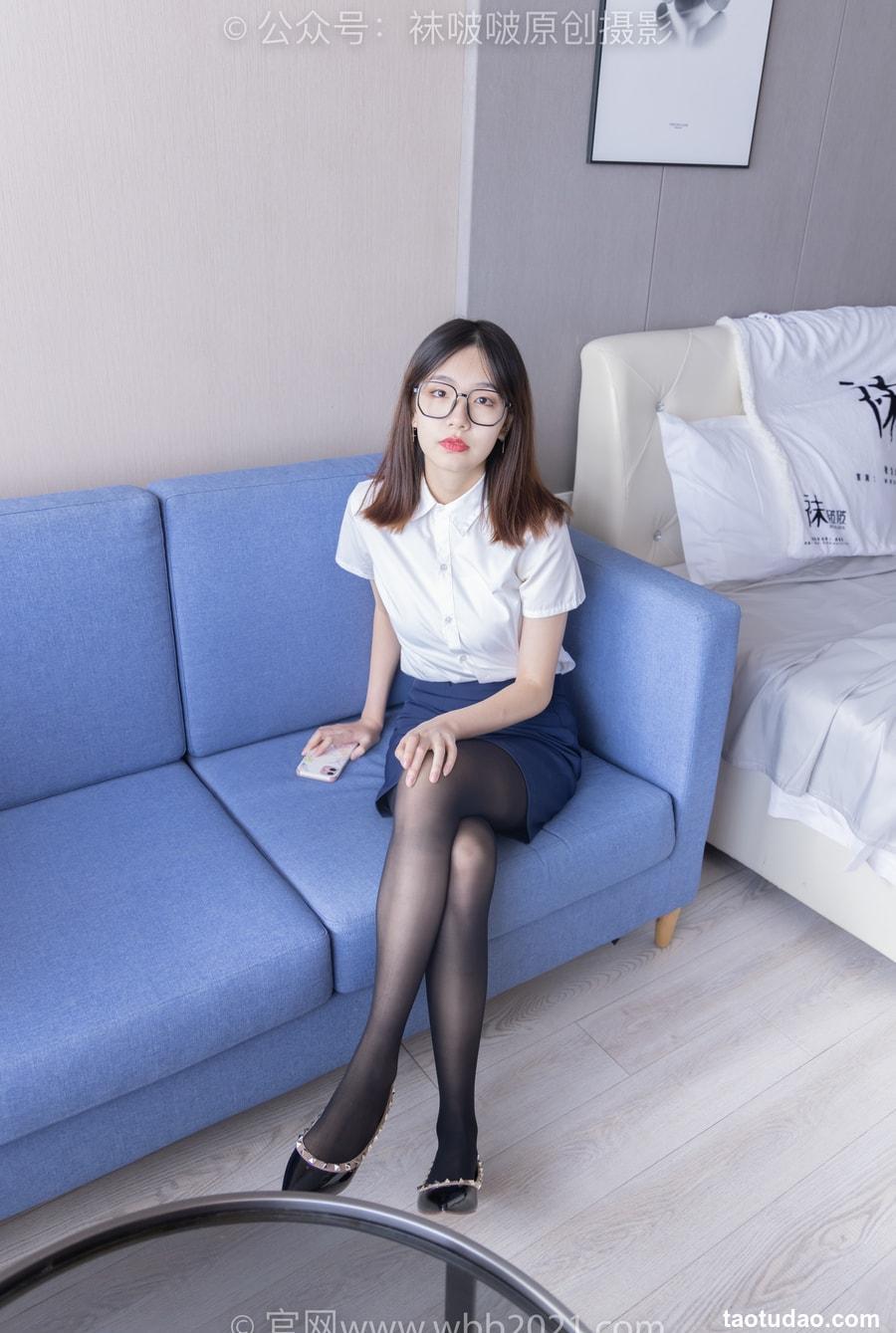 [BoBoSocks袜啵啵]NO.296 小甜豆-皮鞋、平底鞋、黑丝、油亮厚黑丝[140P+2V／7.32GB]