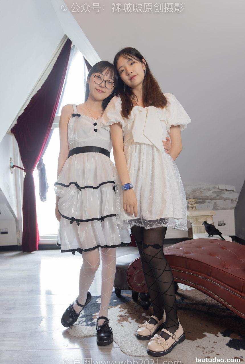 [BoBoSocks袜啵啵]NO.290 小甜豆稚予-皮鞋、黑丝、白丝[140P+1V／5.87GB]