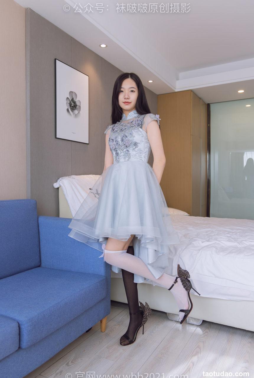 [BoBoSocks袜啵啵]NO.356 小甜豆-高跟鞋、黑白丝大腿袜[150P+1V／6.29GB]