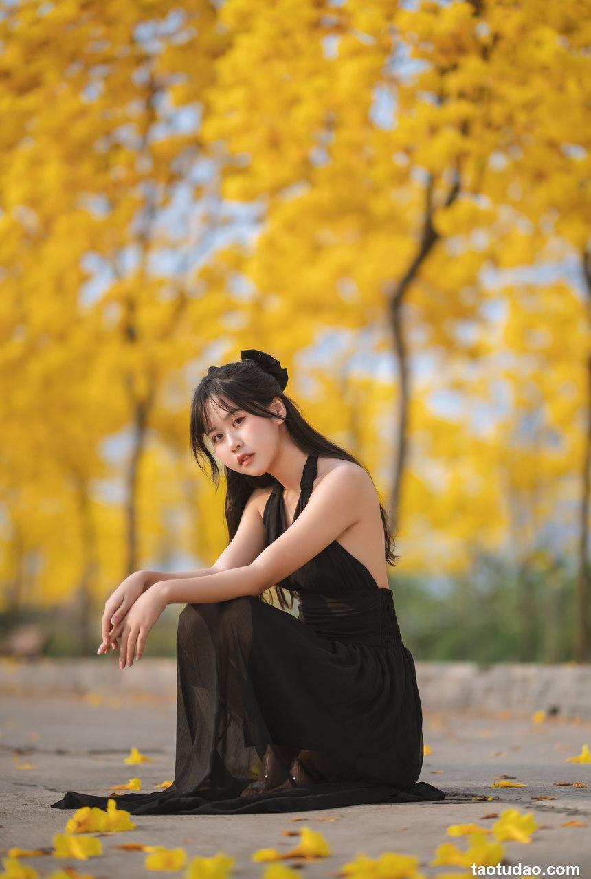 萌芽儿 - NO.25 秋有银杏 春有黄风铃 [24P-336MB]