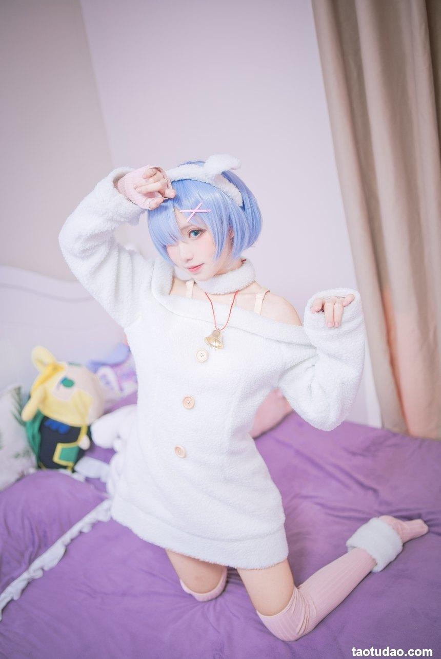 花柒Hana -  蕾姆绵羊 [9P-12MB]