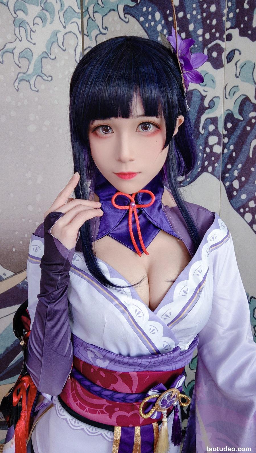 Tomoyo酱 - 雷电将军 [9P-14MB]