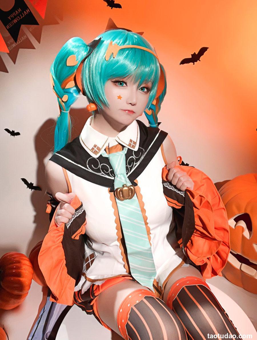 星之迟迟 -  23年10月计划赠品 万圣节MIKU [53P-306MB]