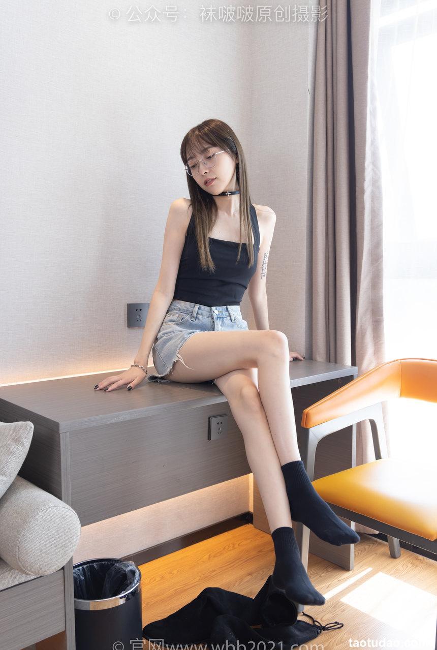 [BoBoSocks袜啵啵]NO.291 稚予-长靴、板鞋、白棉袜、黑棉袜、裸足[145P+1V／5.34GB]