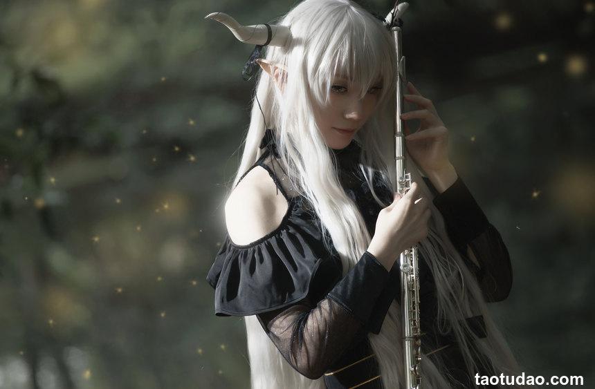 Cien恩恩 - NO.07 明日方舟 闪灵 [14P-37MB]