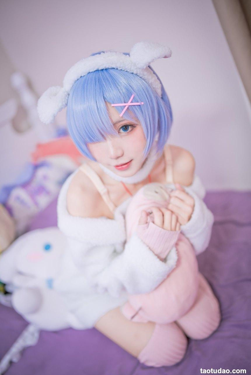 花柒Hana -  蕾姆绵羊 [9P-12MB]