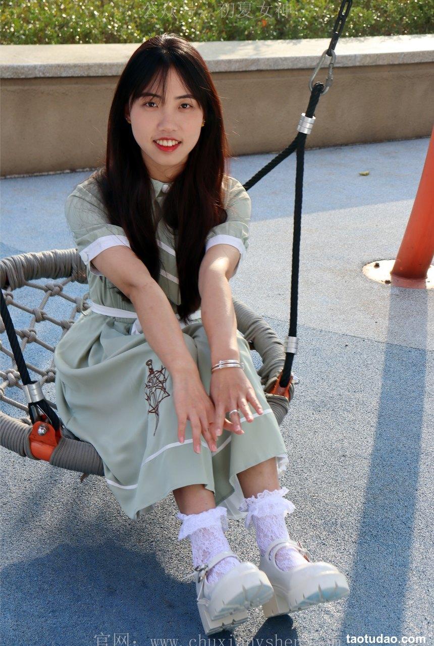 初夏女神 NO.002 雪糕 法式复古连衣裙搭36码白皮鞋[102P+1V-6.32GB]