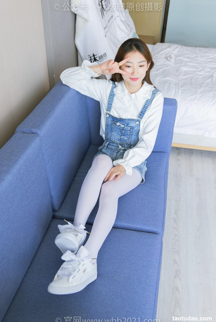 [BoBoSocks袜啵啵]NO.261 小沫-板鞋、厚白丝[143P+1V／5.69GB]