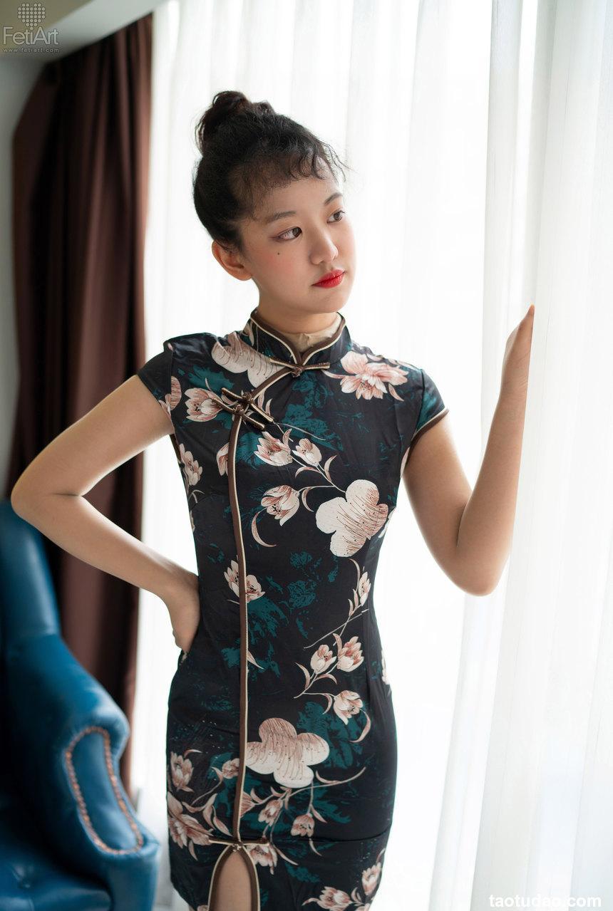 [FetiArt] No.062 Chinese Dressing Girl[24P-51.1MB]