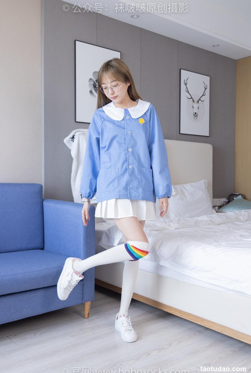 [BoBoSocks袜啵啵]NO.229 稚予-板鞋、皮鞋、两双大腿袜[155P+1V／5.90GB]