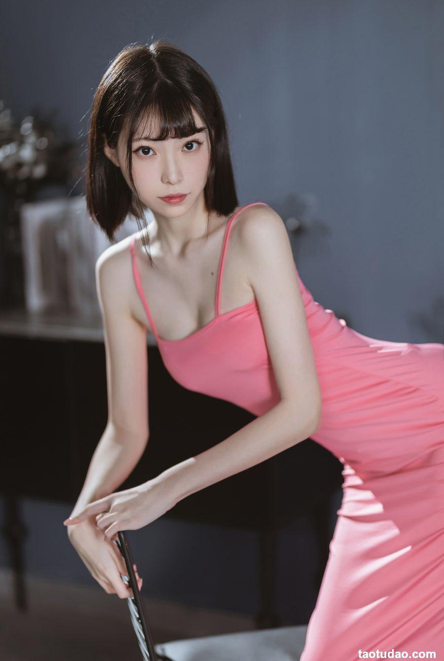 许岚LAN -粉色长裙 [40P-296MB]