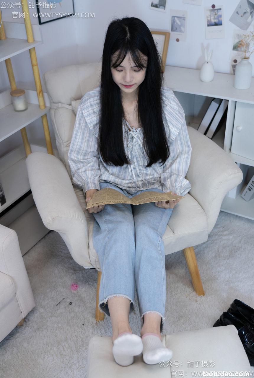 甜予摄影 NO.028 胡桃-皮鞋、白棉袜、裸足[124P+2V／10.0GB]