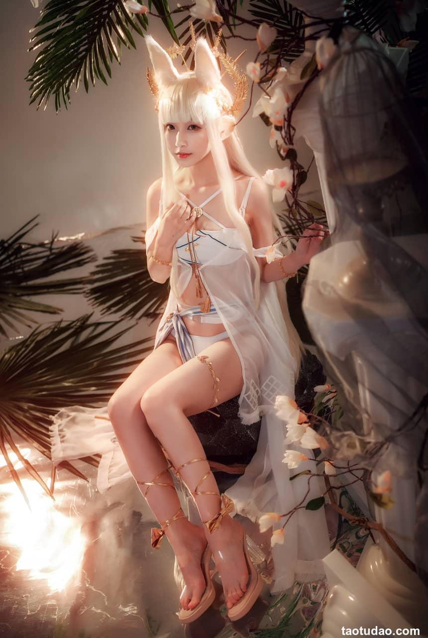 铁板烧鬼舞w – NO.037 白金[30P-235.4M]