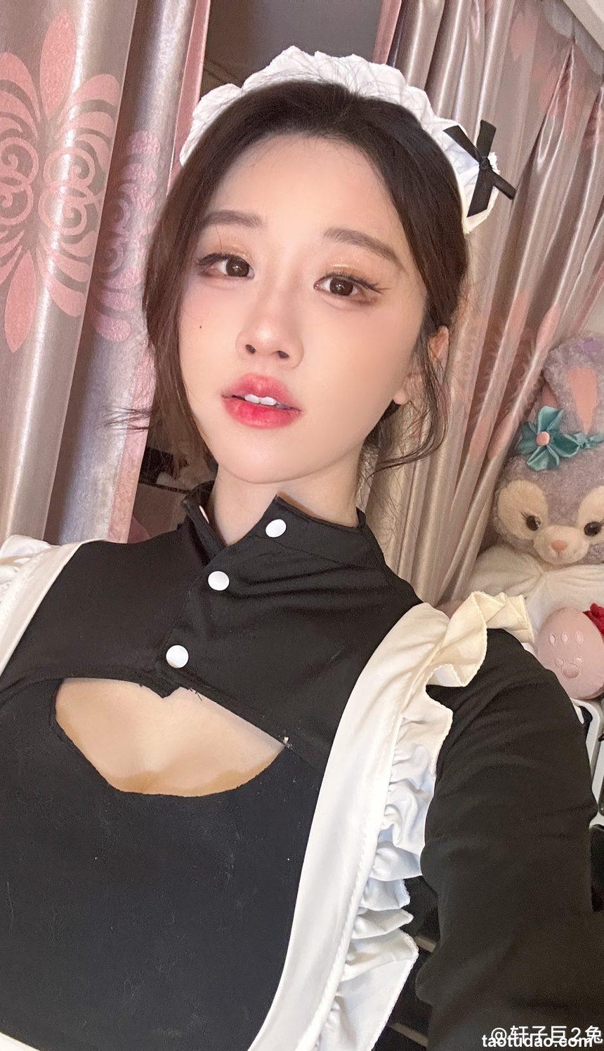 轩子巨2兔 - 女仆装 [15P-29MB]