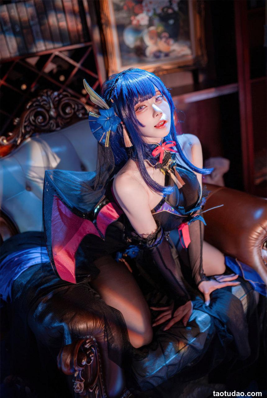 安食Ajiki 原神 雷电将军魅魔 [35P-259M]