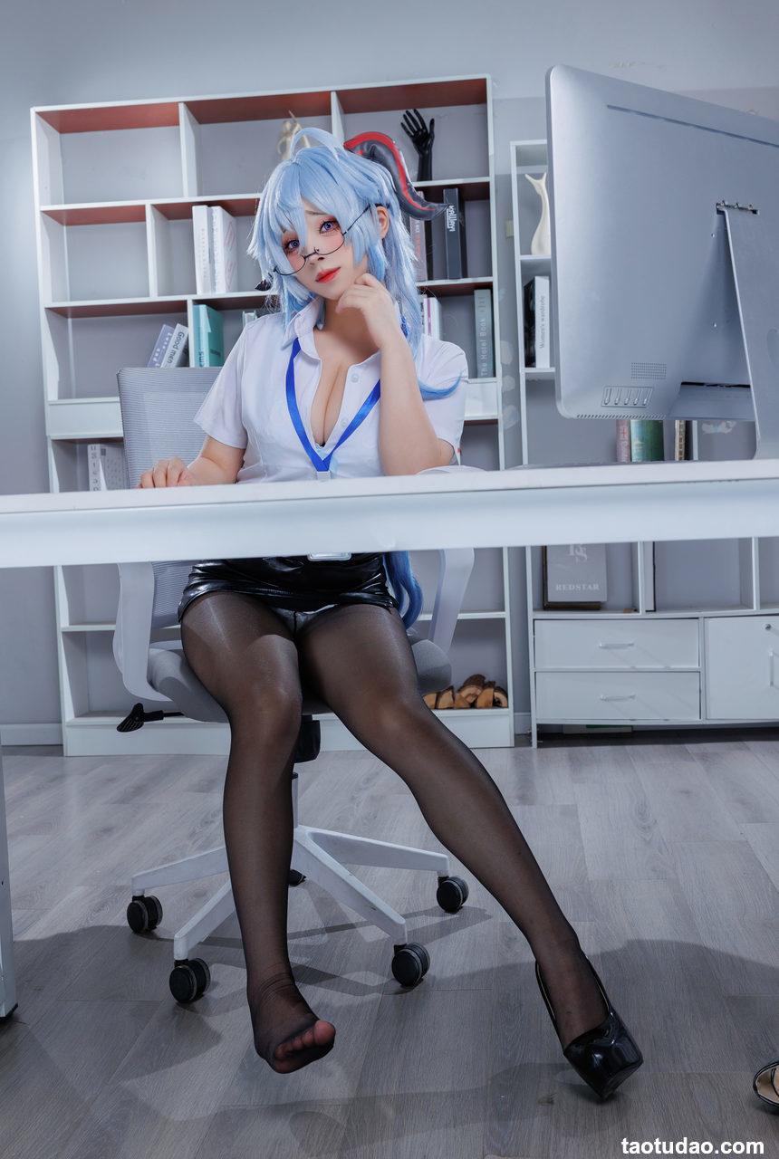 胡桃猫Kurumineko - 甘雨OL[110p1v+1.3G]