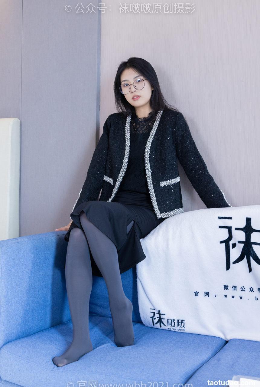 [BoBoSocks袜啵啵]NO.378 奶油-短靴、运动鞋、厚黑丝、厚灰丝[190P+1V／8.38GB]