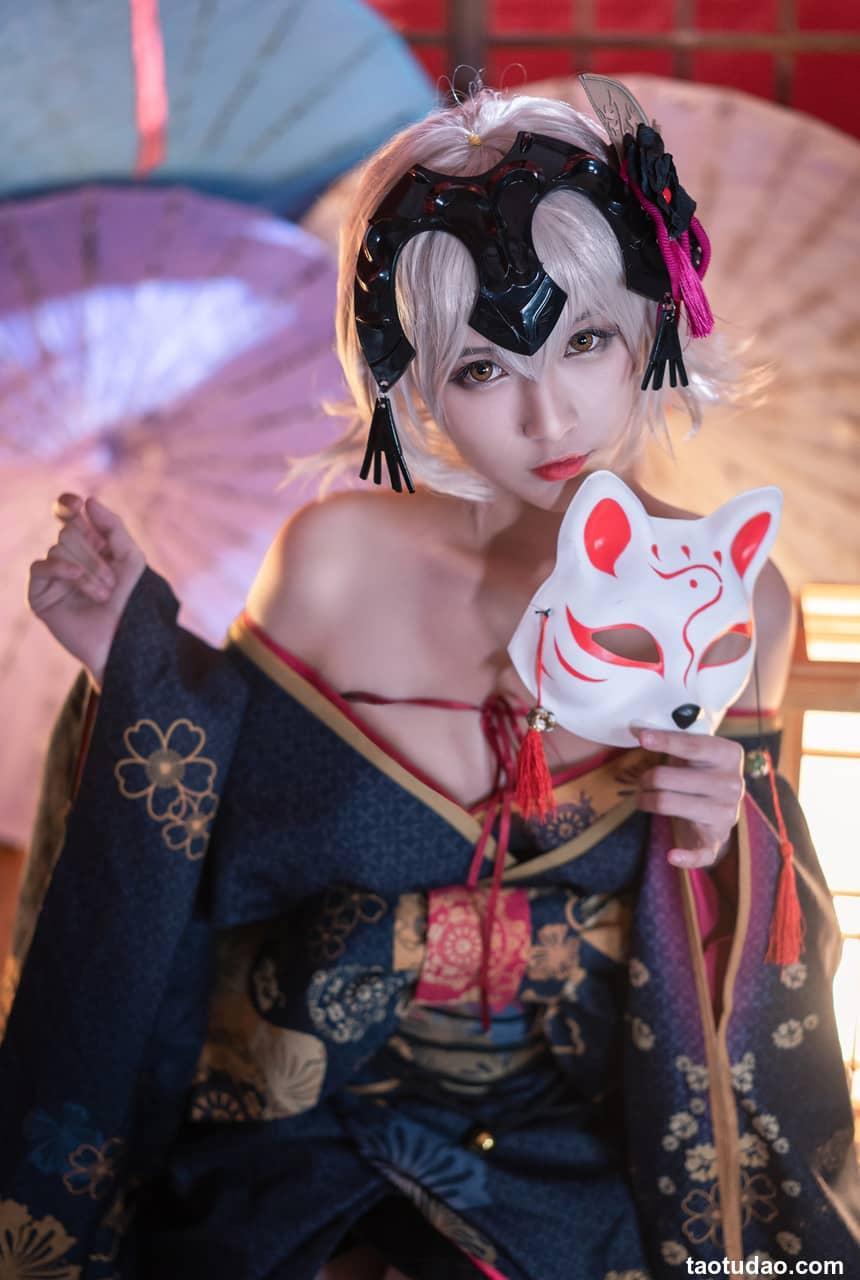 铁板烧鬼舞w -  NO.007 黑贞花魁[35P-562.4M]