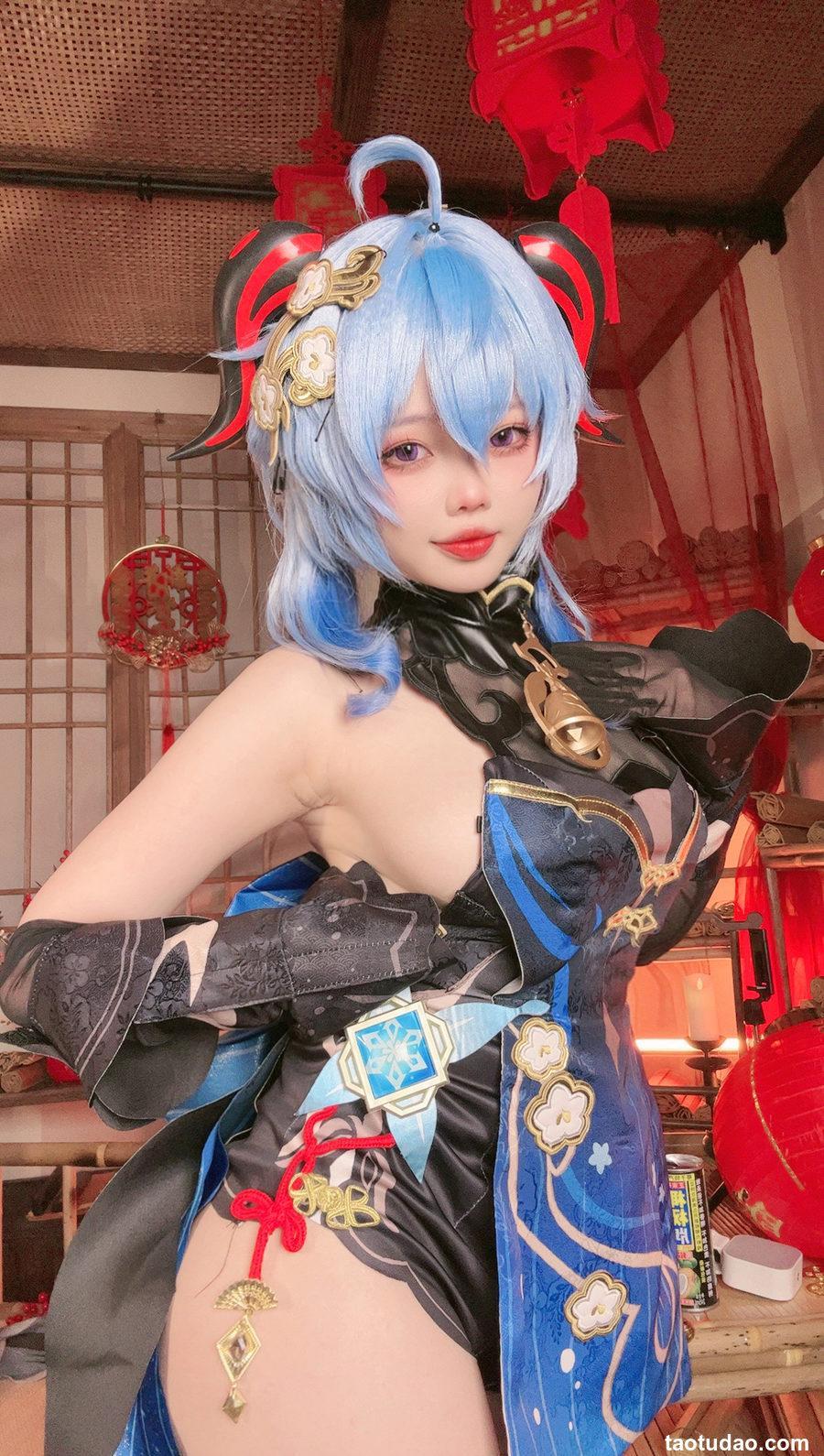 小瑶幺幺-甘雨海灯节礼服单人版[40P+13V]