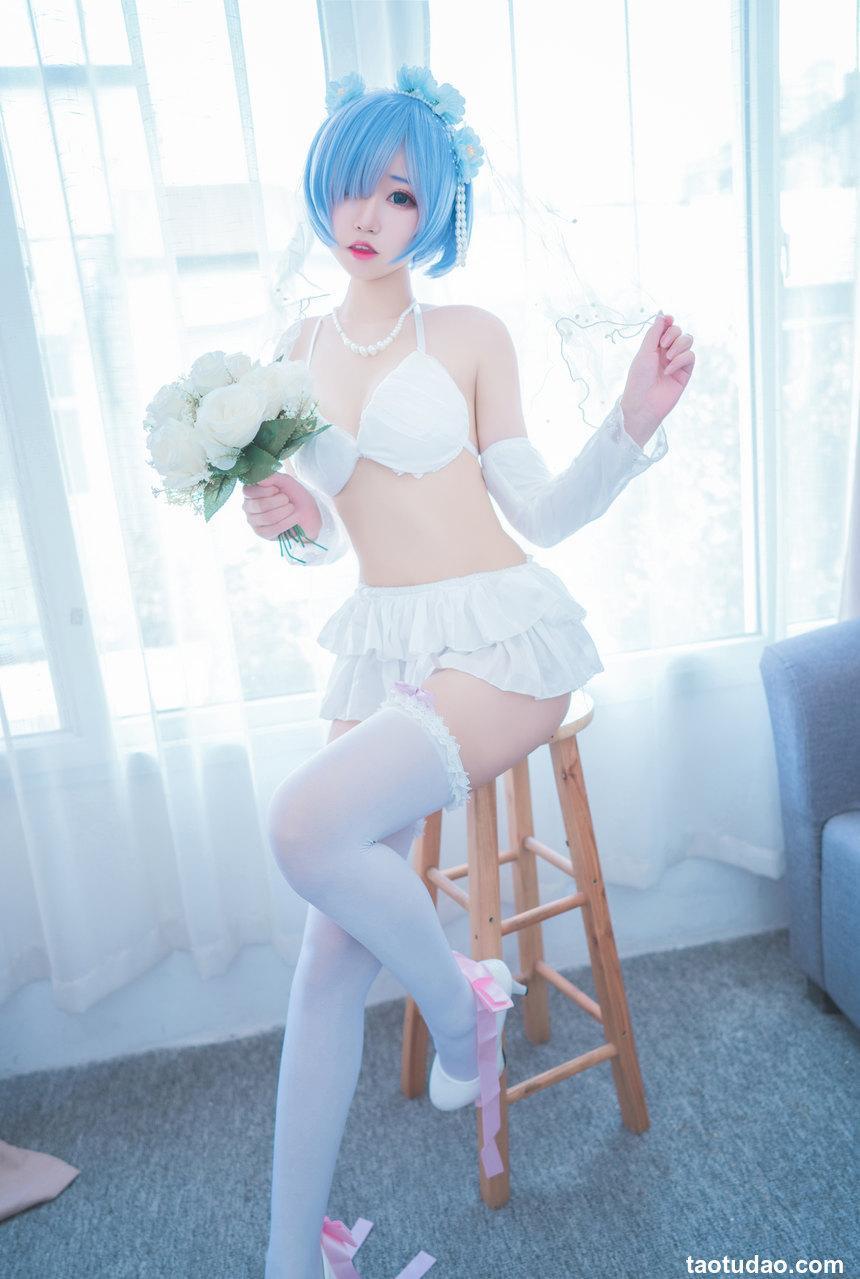 猫君君_MaoJun - NO.22 蕾姆内衣花嫁 [41P-352MB]