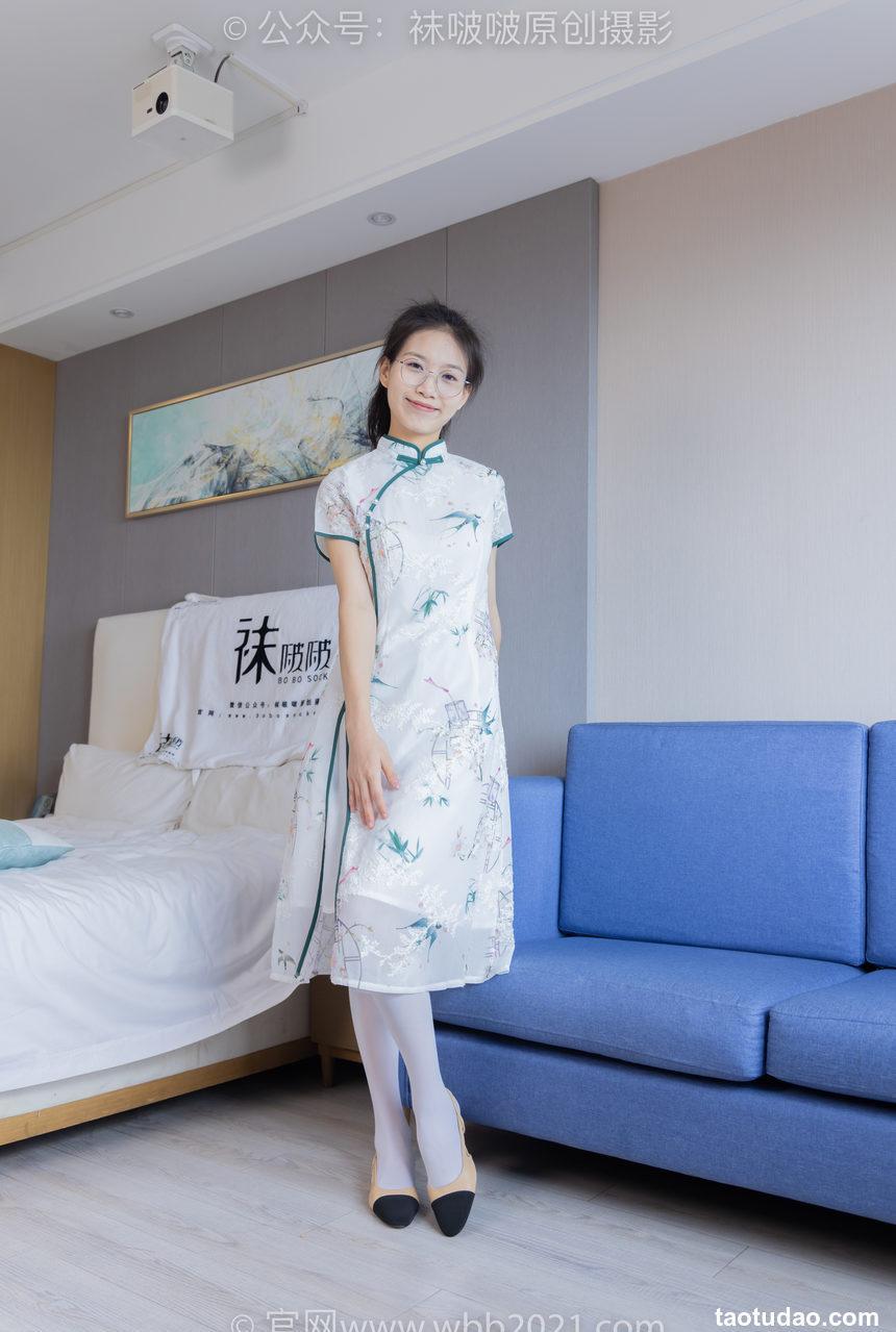 [BoBoSocks袜啵啵]NO.371 芝士-平底鞋、高跟凉鞋、厚白丝小腿袜、短白丝[140P+1V／6.03GB]