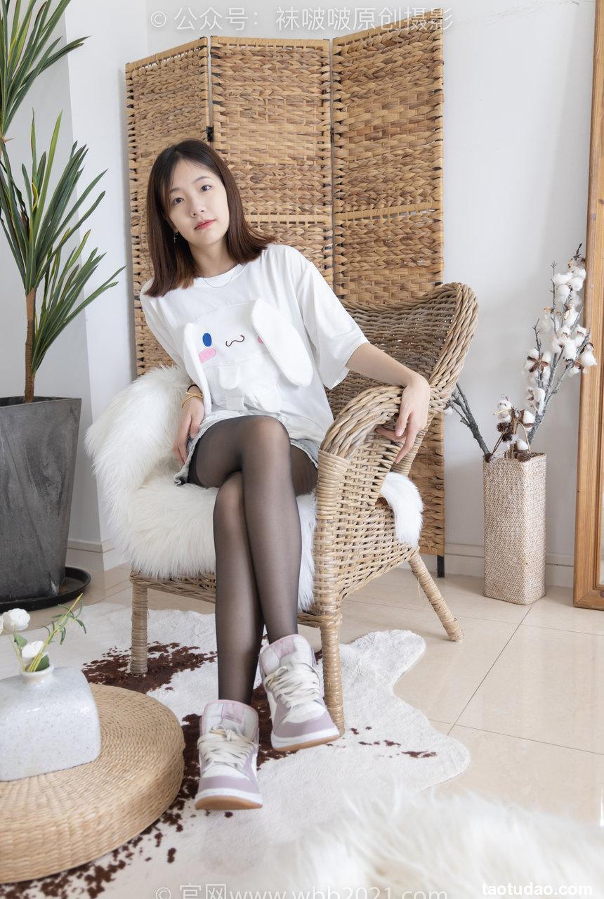 [BoBoSocks袜啵啵]NO.233 小甜豆-板鞋、黑丝[142P+1V／6.00GB]