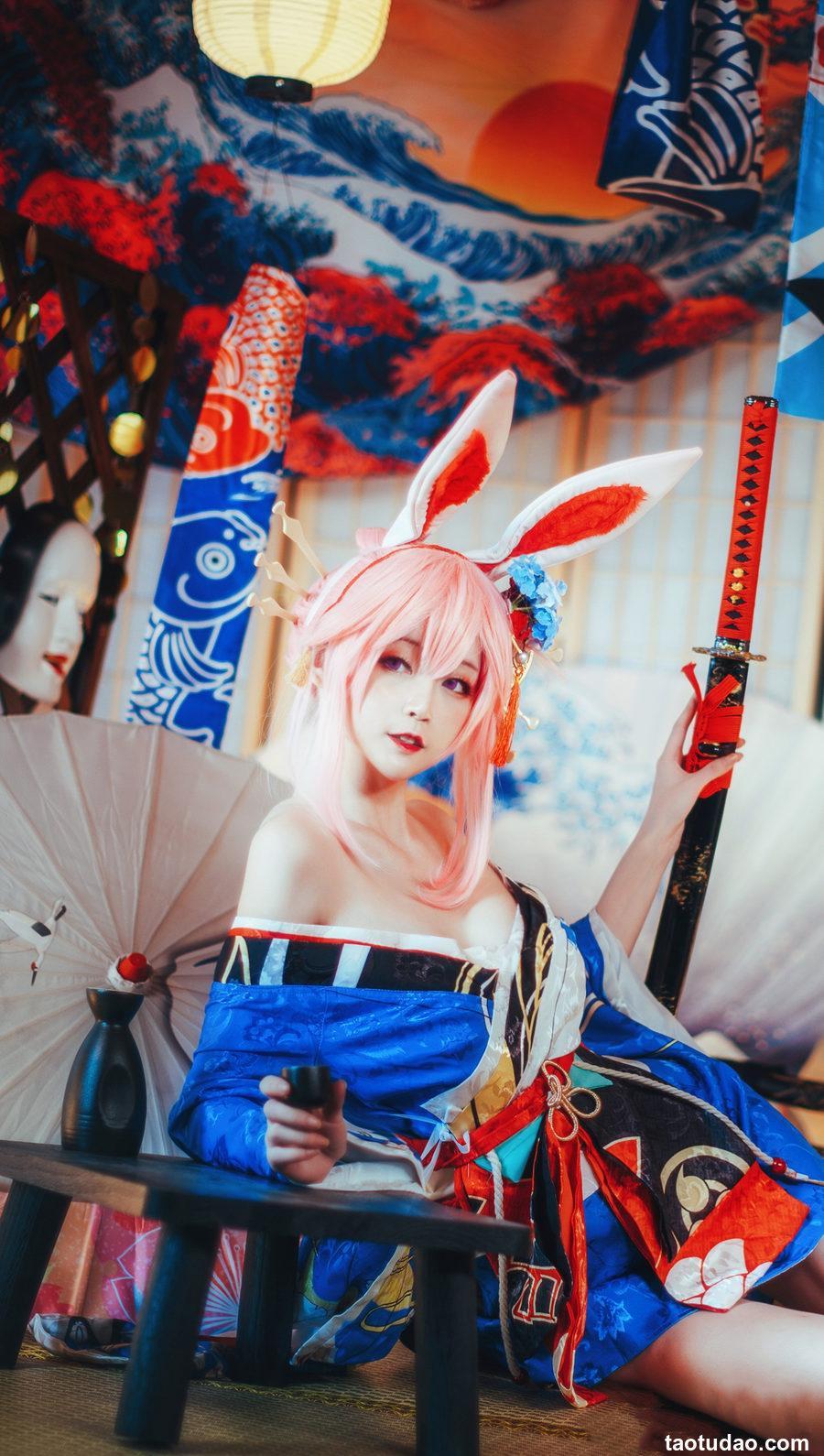 yui金鱼 NO.024 八重樱[14P-76.29MB]