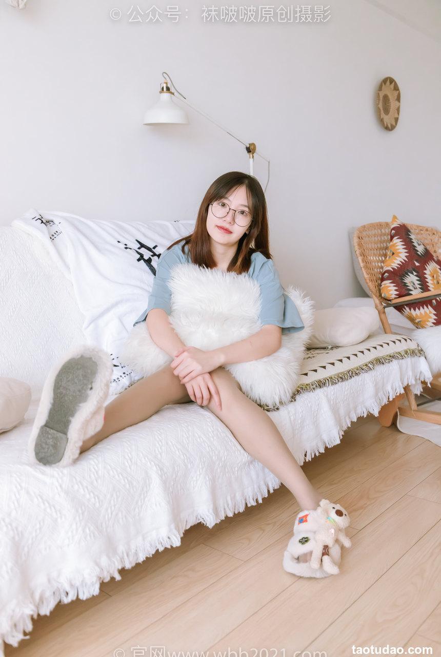 [BoBoSocks袜啵啵]NO.239 小甜豆-棉拖鞋、灰丝、裸足[140P+1V／5.22GB]