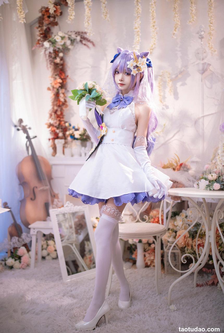 艾西aiwest - NO.02 刻晴花嫁 [40P-545MB]