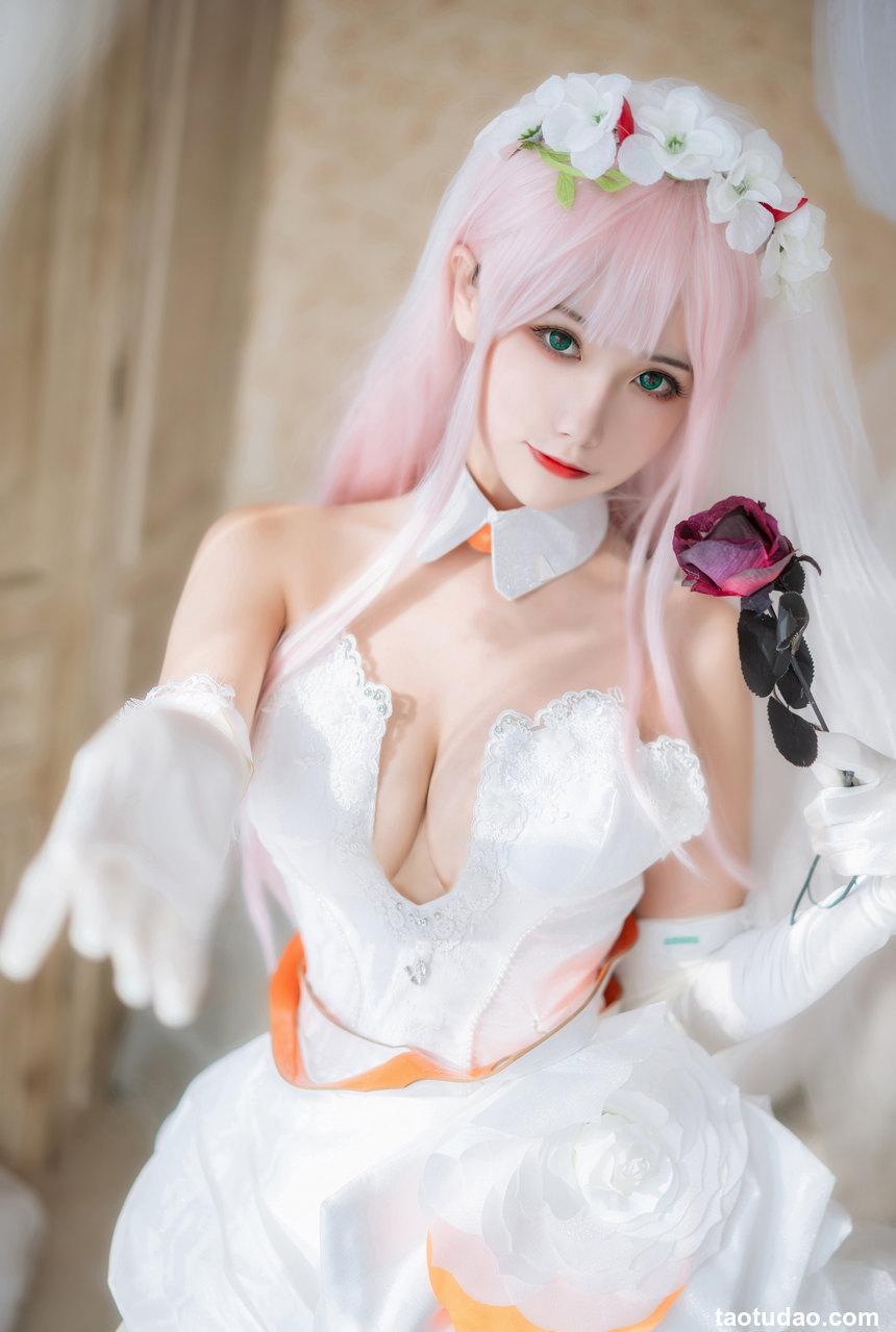 Momoko葵葵  DARLING in the FRANXX 02 泳装 兔女郎&花嫁 [61P-858MB]