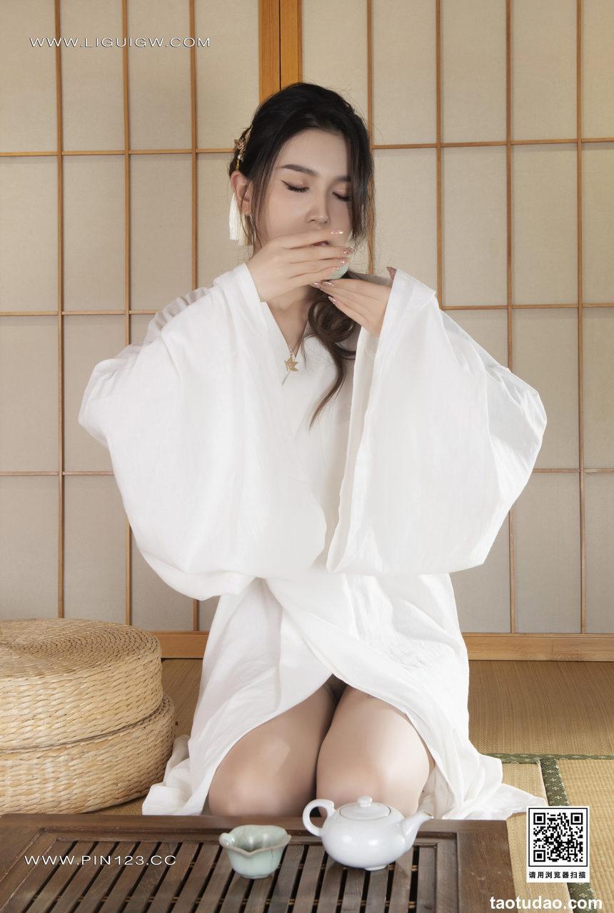 [Ligui丽柜] 2024.05.27 《古韵茶香》甜甜 [76+1P-74M]